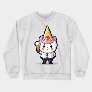 kawaii ice cream cone junk food T-Shirt cute  funny Crewneck Sweatshirt